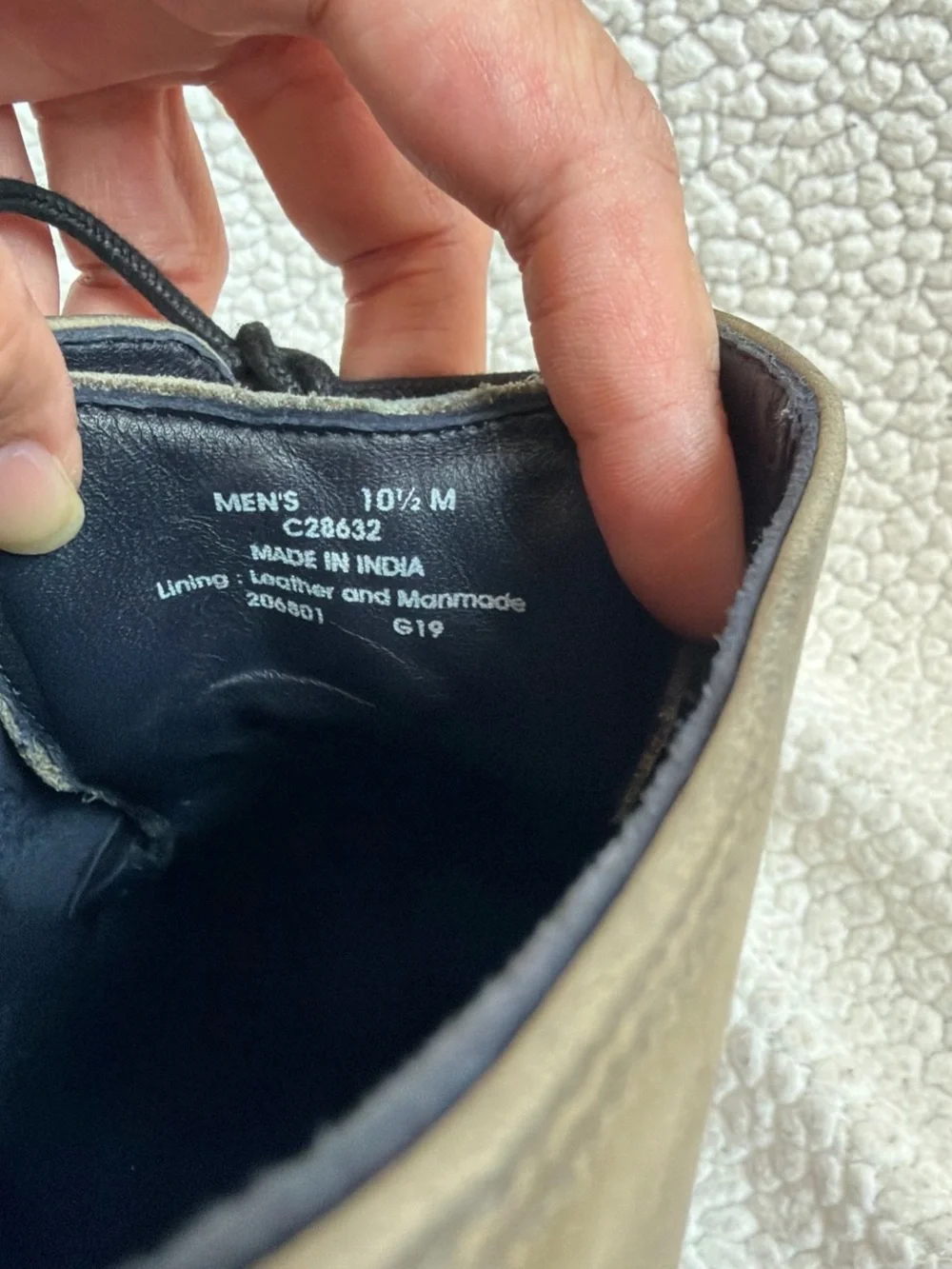Cole Haan Men's Chukka Boots in Olive Green/gray with Black Laces
